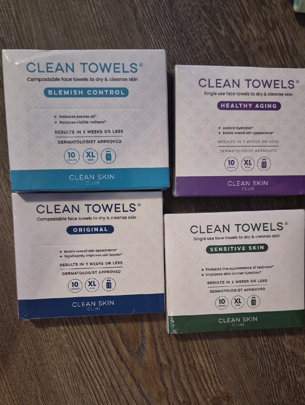 Clean Skin Club Variety Box New